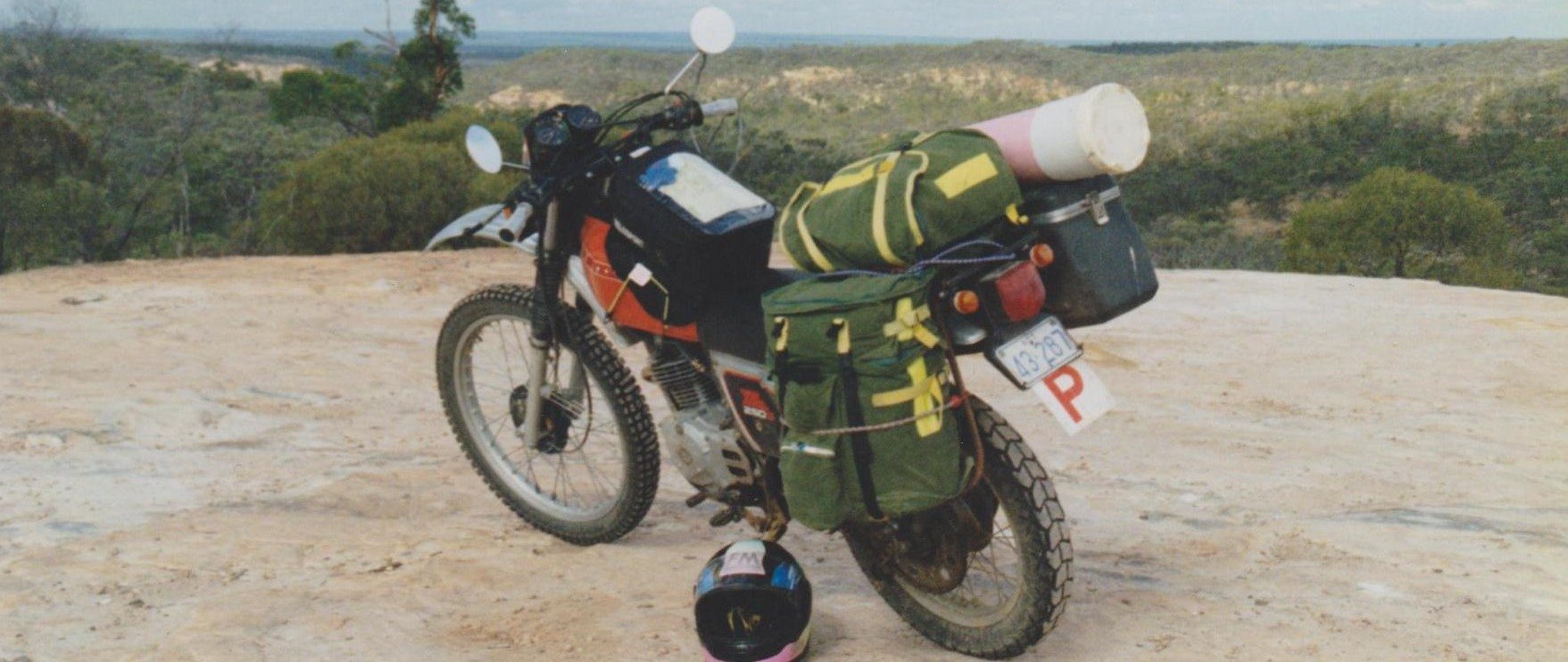 Around the world on an old XL250?