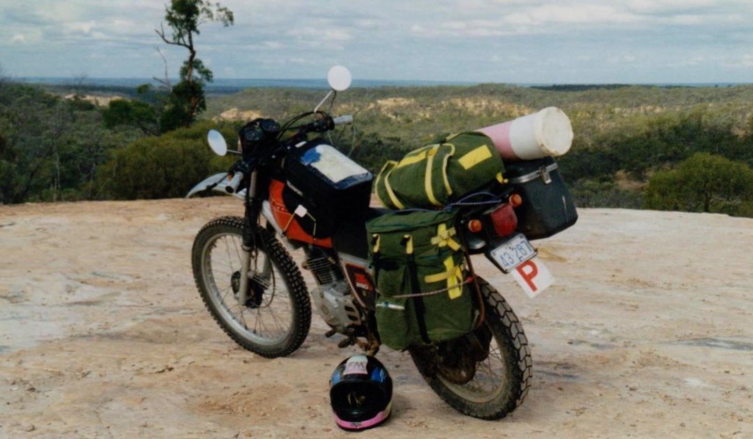 Around the world on an old XL250?